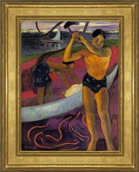 Paul Gaughin's The Man with the Ax with frame sold at Christie's
