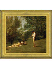 Frame containing Thomas Eakins - Arcadia