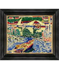 André Derain painting and frame
