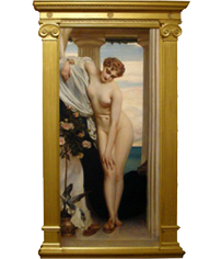 Lord Leighton painting and frame