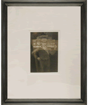 August Sander's iconic photo 'Handlanger' and frame