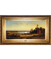Wordsworth Thompson painting at The White House French-style reproduction frame